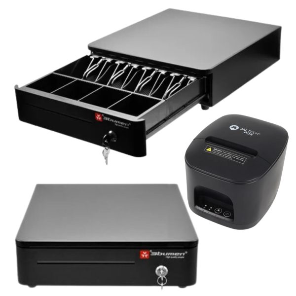 Combo Kit POS Punto de Venta Cajon con Impresora 80mm