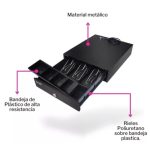 Cajon Monedero Pequeno 6 Cajon Monedero POS Pequeño