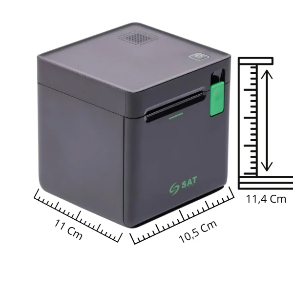 Impresora POS Punto de Venta Sat Q15 u Dimensiones