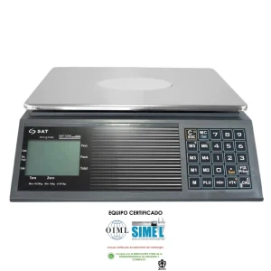 Balanza para Sistema POS Compatible Unicenta Odoo Con Certificado OIML SIMEL