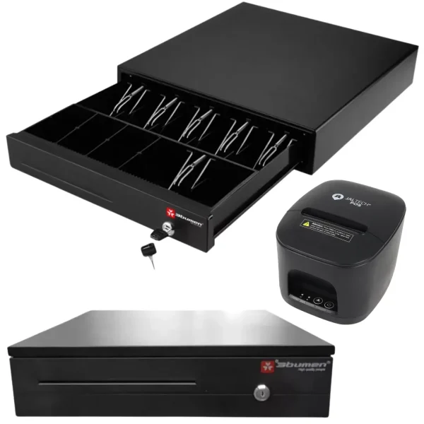 Combo Kit POS Punto de Venta Cajon con Impresora 80mm