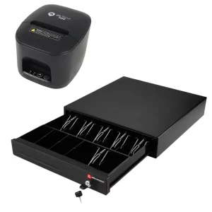 Combo Kit POS Punto de Venta Cajon con Impresora 80mm