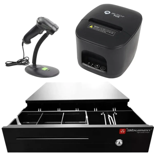 Combo Kit POS Punto de Venta Impresora 80mm Completo