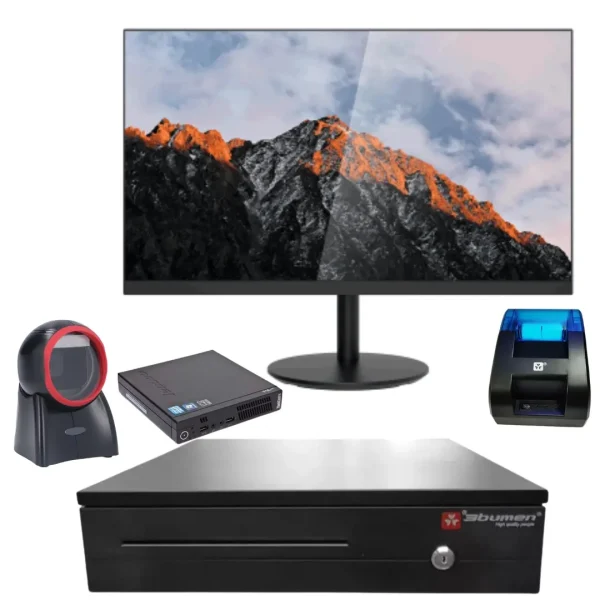 Sistema POS Punto de Venta Super Económico Omnidireccional