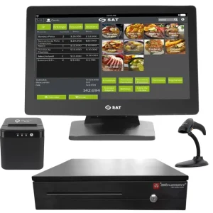 Sistema POS Táctil Punto de Venta o Pago 80mm Completo