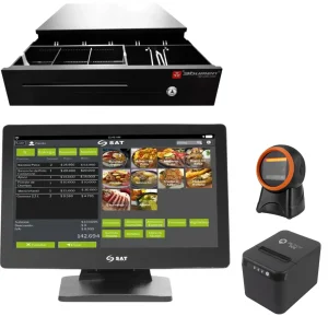 Sistema POS Táctil Punto de Venta o Pago 80mm Omnidireccional