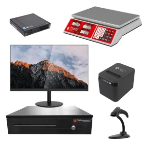 Sistema para vender por peso POS Punto de Venta Fruver Completo 80mm