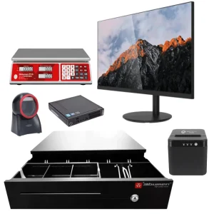 Sistema para vender por peso POS Punto de Venta Fruver Completo 80mm Omnidireccional