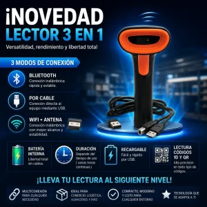 scanner de código de barras para inventarios