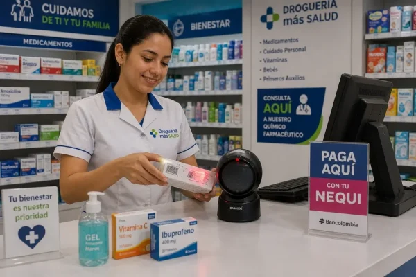 Lector de código para drogueria