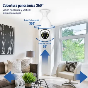 Cámara Bombillo de instalación rápida en rosca E27