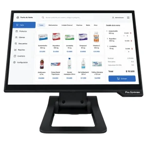 Equipo Táctil Todo en Uno Punto de Venta diseñado para facturación e inventario.