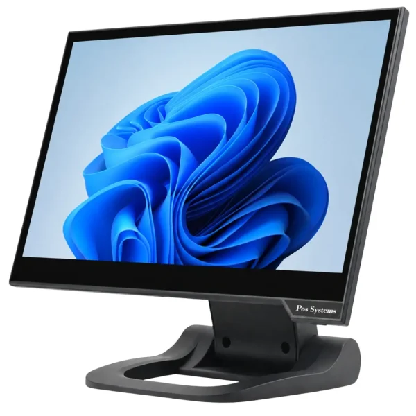 Equipo Para Punto de Venta Táctil con puertos USB, LAN y conexiones comerciales.