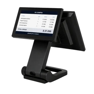 POS todo en uno con pantalla cliente para negocio