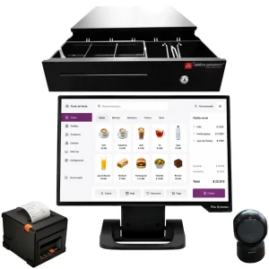 Sistema POS Completo Táctil con conectividad avanzada para negocios