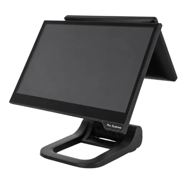 Terminal POS táctil con doble pantalla para negocios