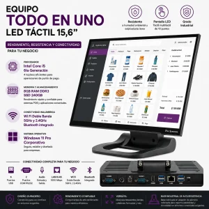 sistema pos tactil para negocio