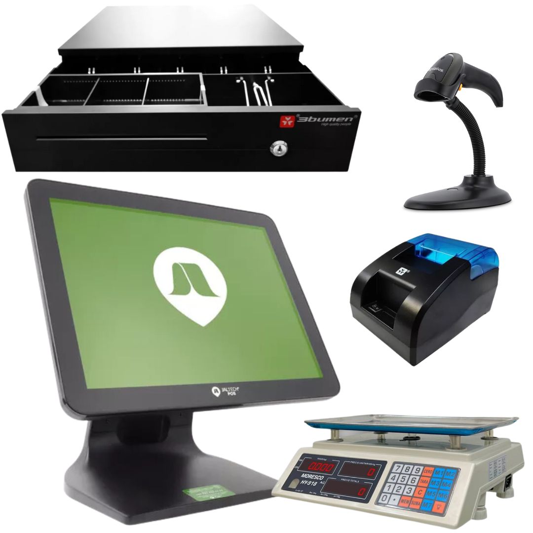 Sistema POS Táctil Barato con Balanza